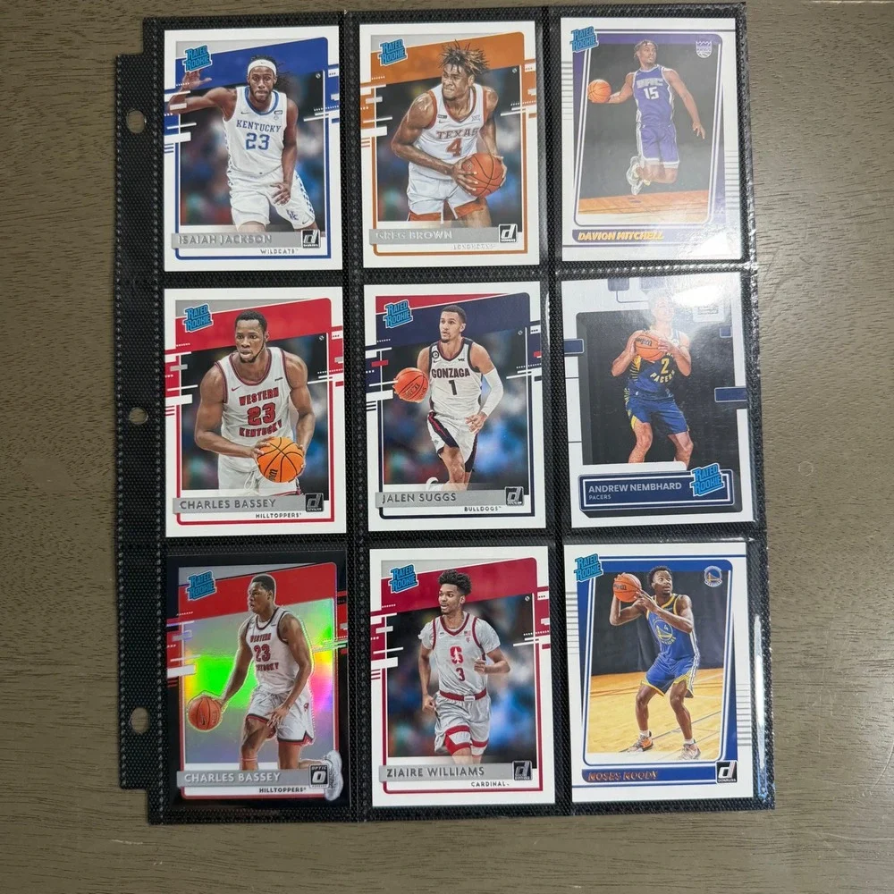 Panini Rated Rookie Basketball Card Lot Jalen Suggs Jonathan‎ Kuminga Optic 18ct